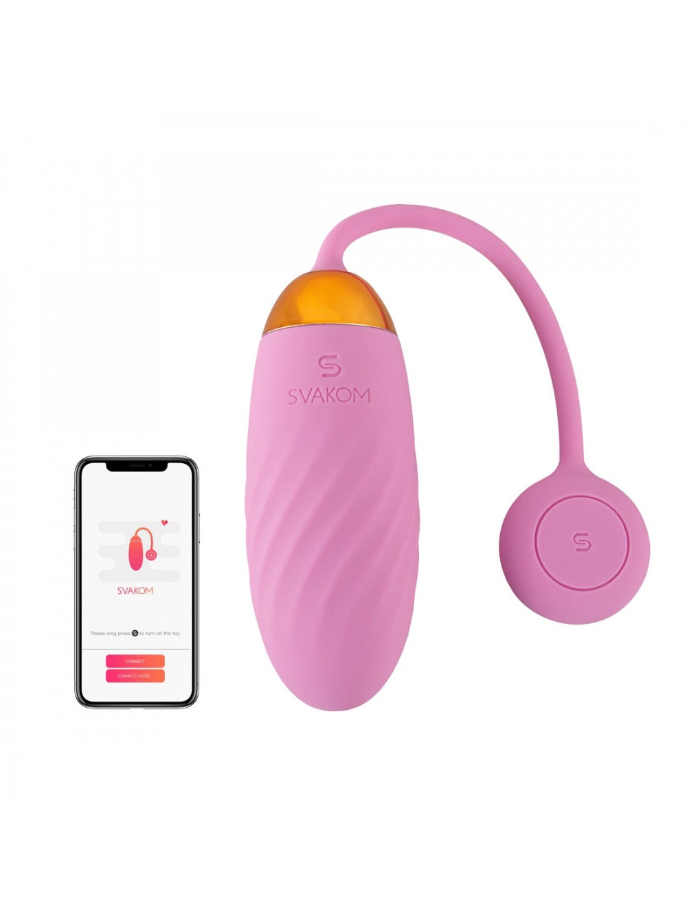 Oeuf vibrant connecté Ella Neo rose