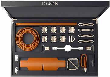 Ensemble de bondage et de retenue marron