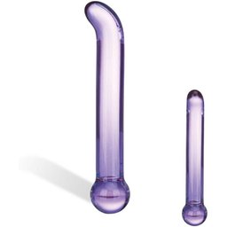 Glas - Purple Glass G-Spot Tickler