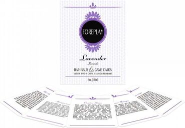 Coffret Sels de Bain Lavande Foreplay Bath Set Violet
