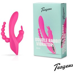 Double vibromasseur rabbit