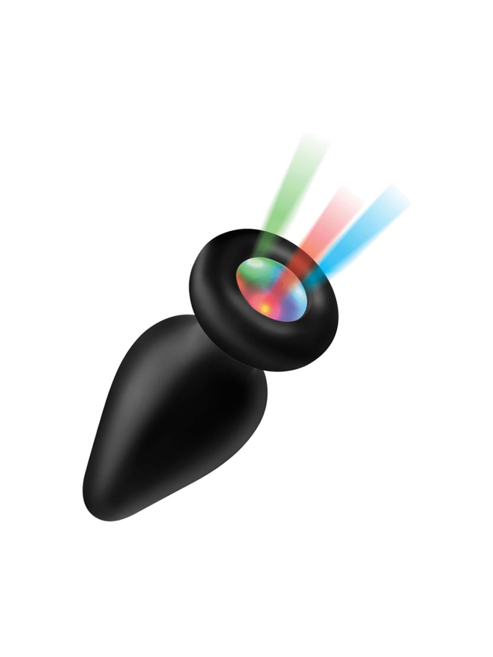 Plug anal silicone lumineux Light Up medium