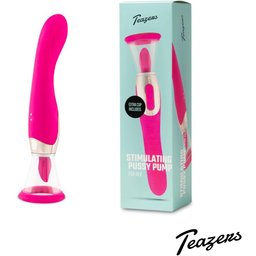 - Pompe à clitoris avec stimulateur point G - Rose