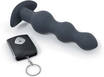 Chapelet Anal Télécommandé Deep Secret M Gris