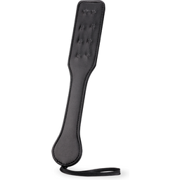 Paddle en similicuir à petits piques en métal