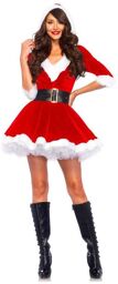 Robe Mère Noël Mrs. Claus 2 Pièces Rouge