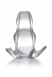 Tunnel anal Clear View - Hollow Anal Plug - Small