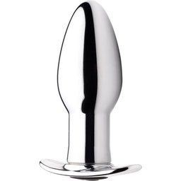 Plug anal rechargeable Chrome Blast avec télécommande - Petit