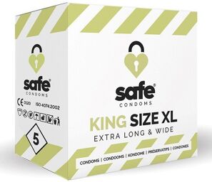 Préservatifs King Size XL (5 pièces)