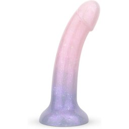 EasyToys - Dildo souple pailleté 