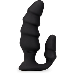 Vibromasseur sex toy homme gode anal Stimulateur prostate et testicules vibrant Dragon - Noir