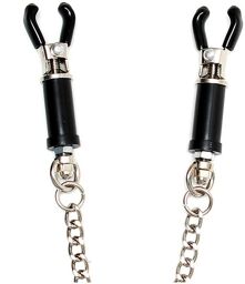 Pinces à seins réglable avec chaînette