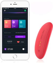 Culotte Vibrante Connectée Magic Nyx Rouge