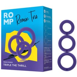 – Remix Trio Anneaux pour Pénis – Violet