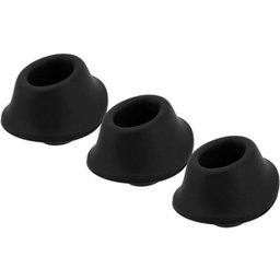 Embouts de rechange pour le Premium - Taille M - Noir - 3 Pièces