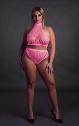 Ensemble 2 pièces Neon Pink - XL/XXXXL
