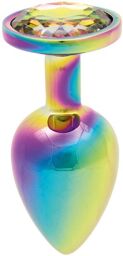 Plug bijou arc-en-ciel L