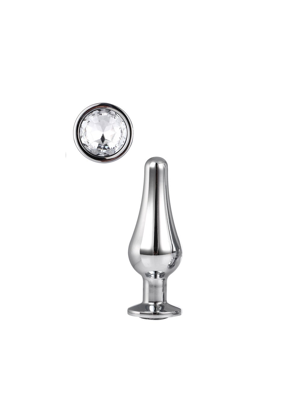 Plug Anal Bijou Silver Pleasure S