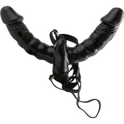 Fetish Fantasy Double Delight Gode Ceinture avec Vibromasseur