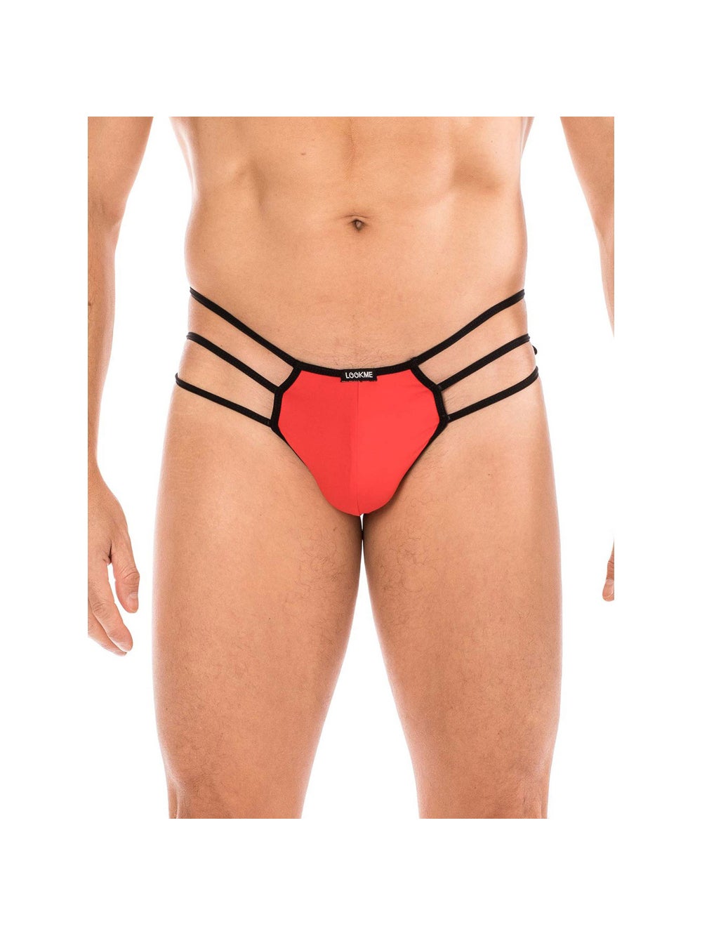 String Rope LM2108 Lanières Rouge