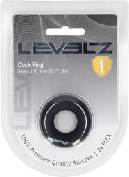 Cockring en silicone solide - XS - Noir