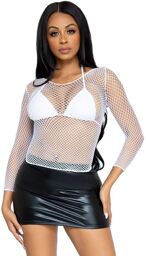 Top manches longues Maille - Blanc Blanc