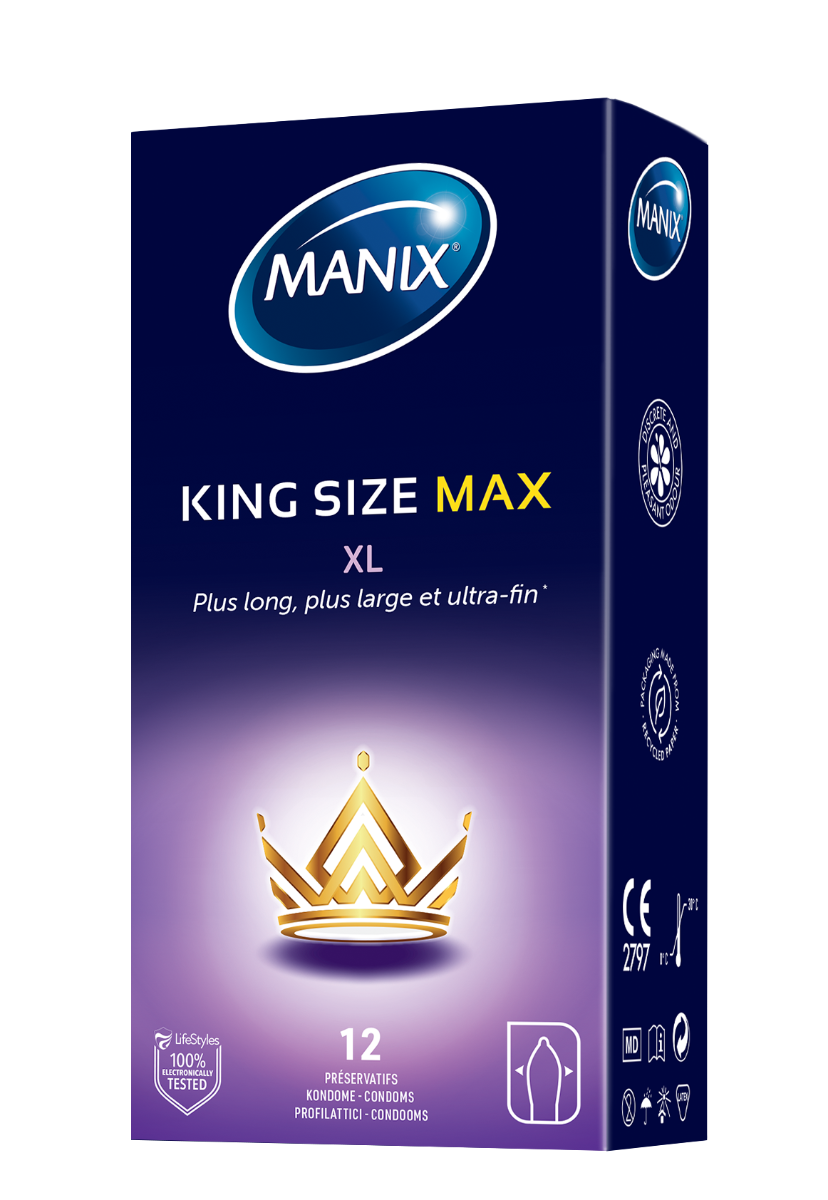 Préservatifs Manix King Size Max x12