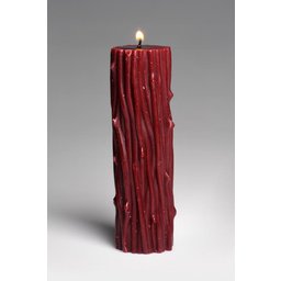 Bougie à Gouttelettes d'Épines - Rouge