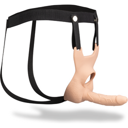 Gode ceinture harnais double pénétration