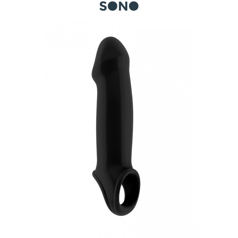 Gaine d'extension de pénis noire 17