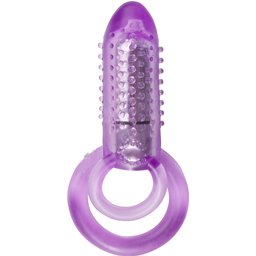 Double Anneau Pénien Vibrant pour Couple