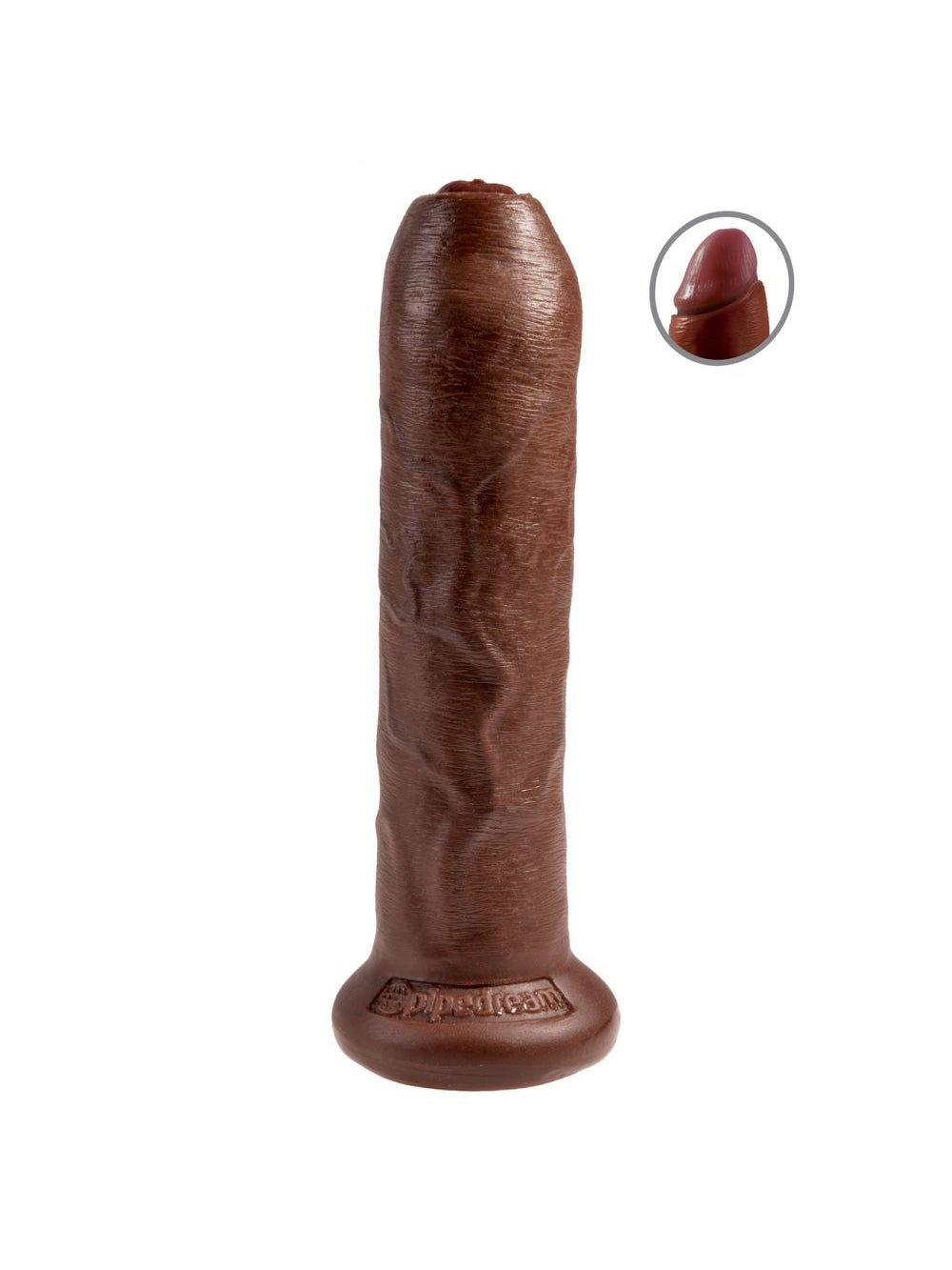 Gode avec Prépuce 17,8 cm Uncut King Cock