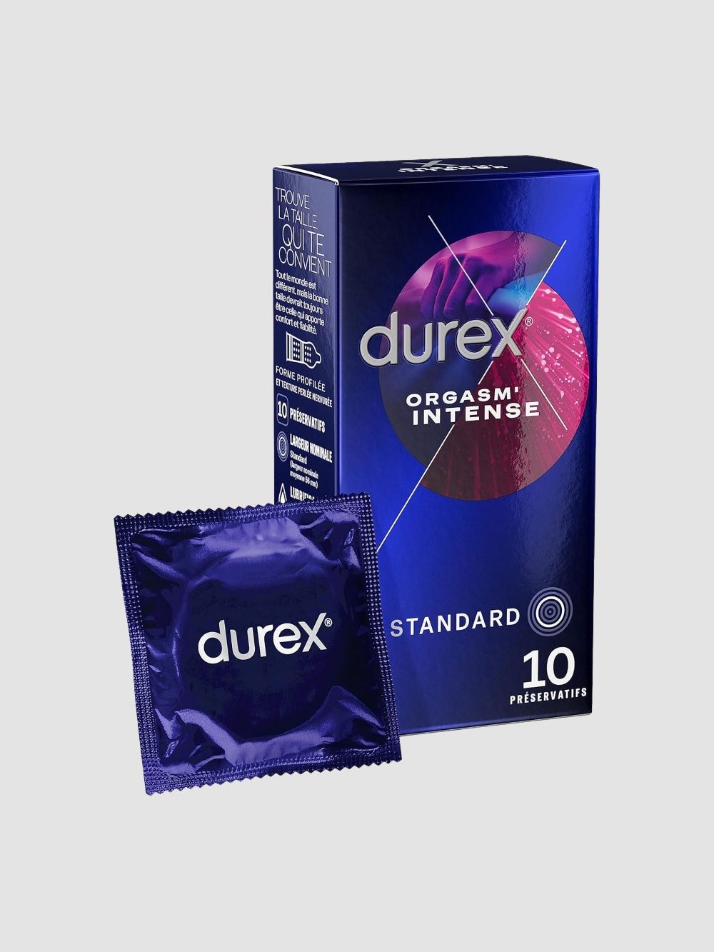 Préservatifs Orgasm'Intense Boîte de 10