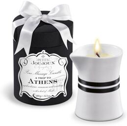 Bougie de massage Athens 190g Musc et Patchouli Petits Joujoux