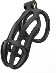 Cage de Chasteté à Pénis - L - Black - PC02