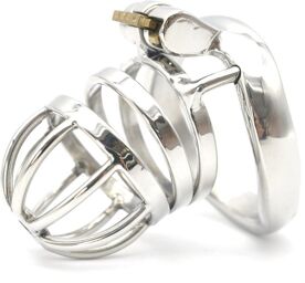 Cage de chasteté en métal Benty 7.5 x 3.3cm