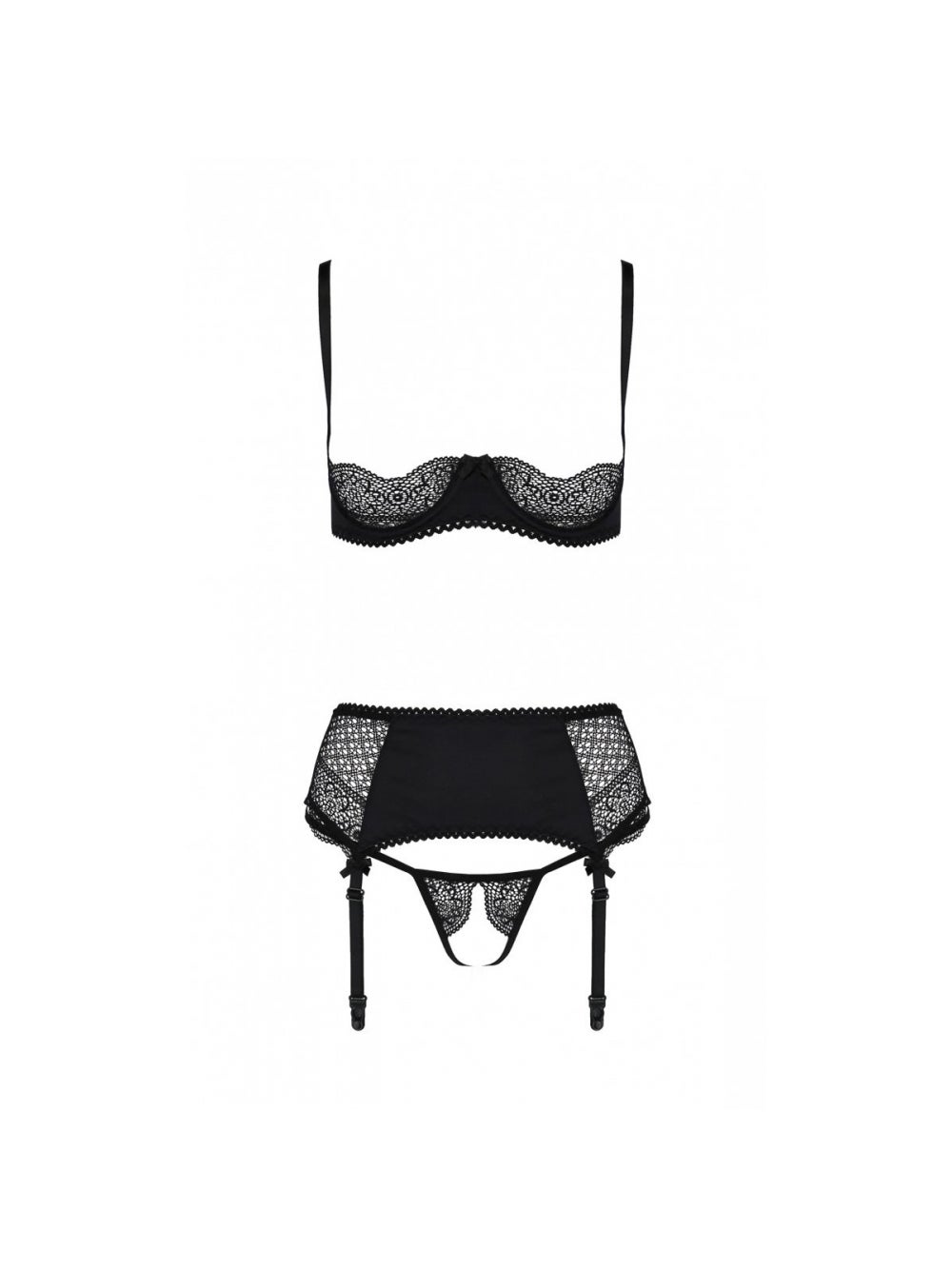 Ensemble 3 Pièces Clarisse Noir