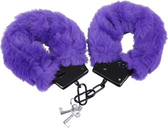 Menottes Fourrure - Violette