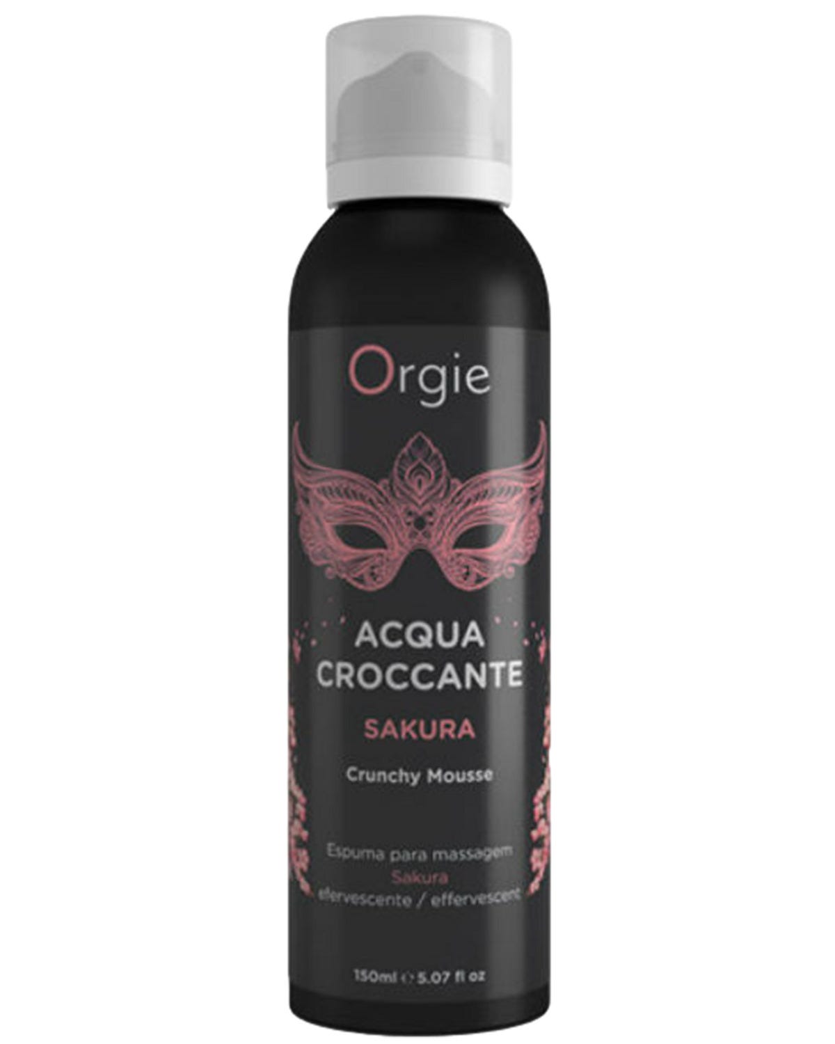 Mousse de massage effervescente Acqua Croccante Sakura