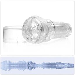 Masturbateur Ice Vagin Crystal Blanc