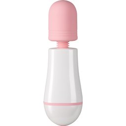 Mini Vibromasseur Wand Rose Rechargeable 13 cm