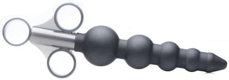 Applicateur de lubrifiant à billes graduées en silicone