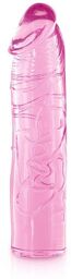 Gode Réaliste Jelly M Rose Rose