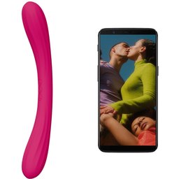 Boomerang Vibromasseur à Double Extrémité