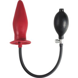 Inflatable Butt Plug - Red