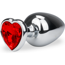 Bijou anal rosebud coeur L - 7 Coloris