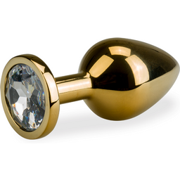 Bijou anal rosebud doré M 88g - 6 coloris