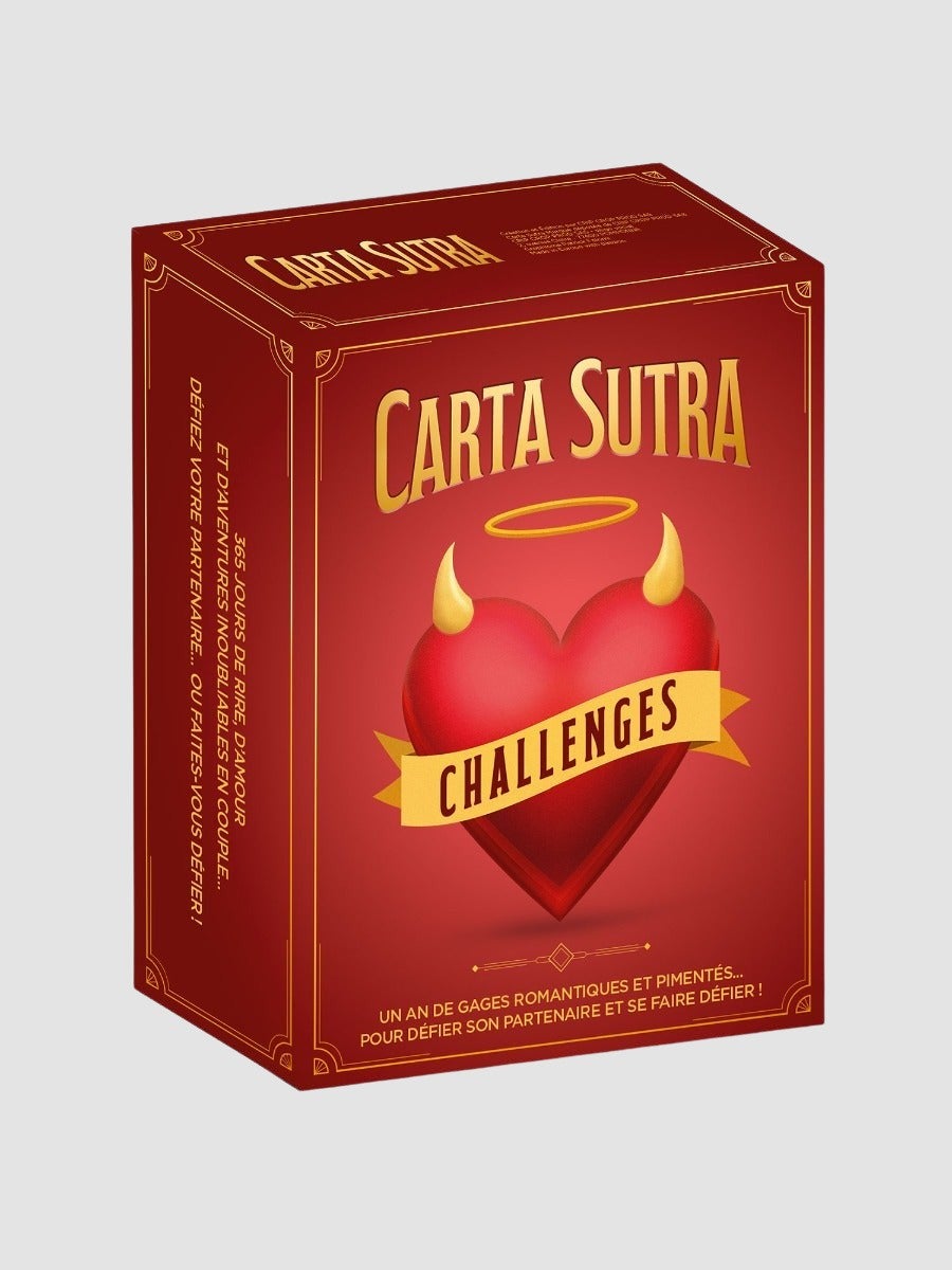 Jeu coquin pour couple Carta Sutra Challenges