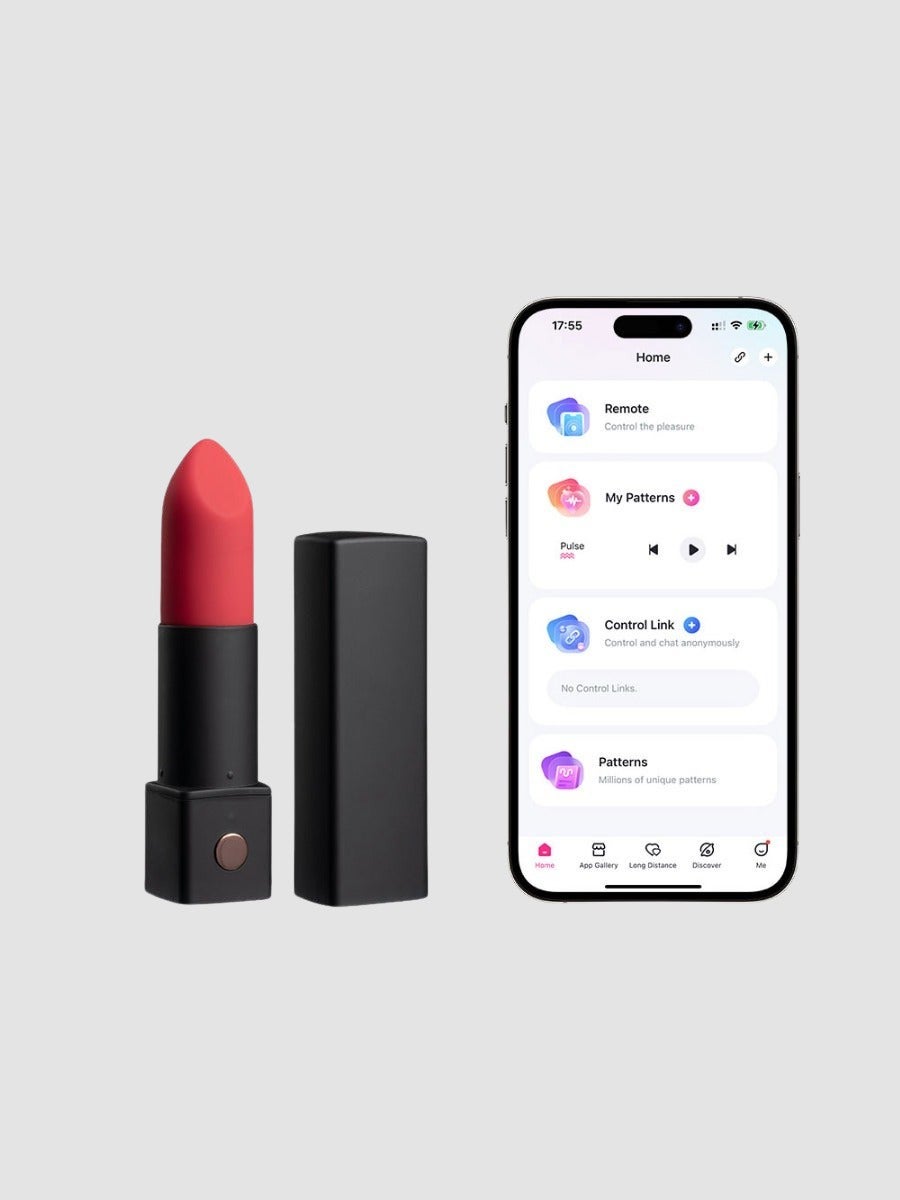 Stimulateur rouge à lèvres connecté Lovense Exomoon