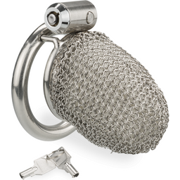 Cage à pénis en cotte de maille - modèle court